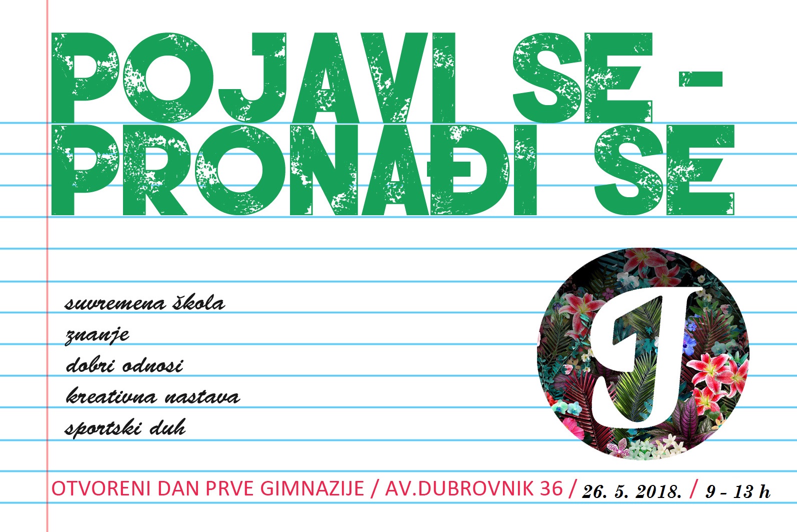 Otvoreni dan I. gimnazije