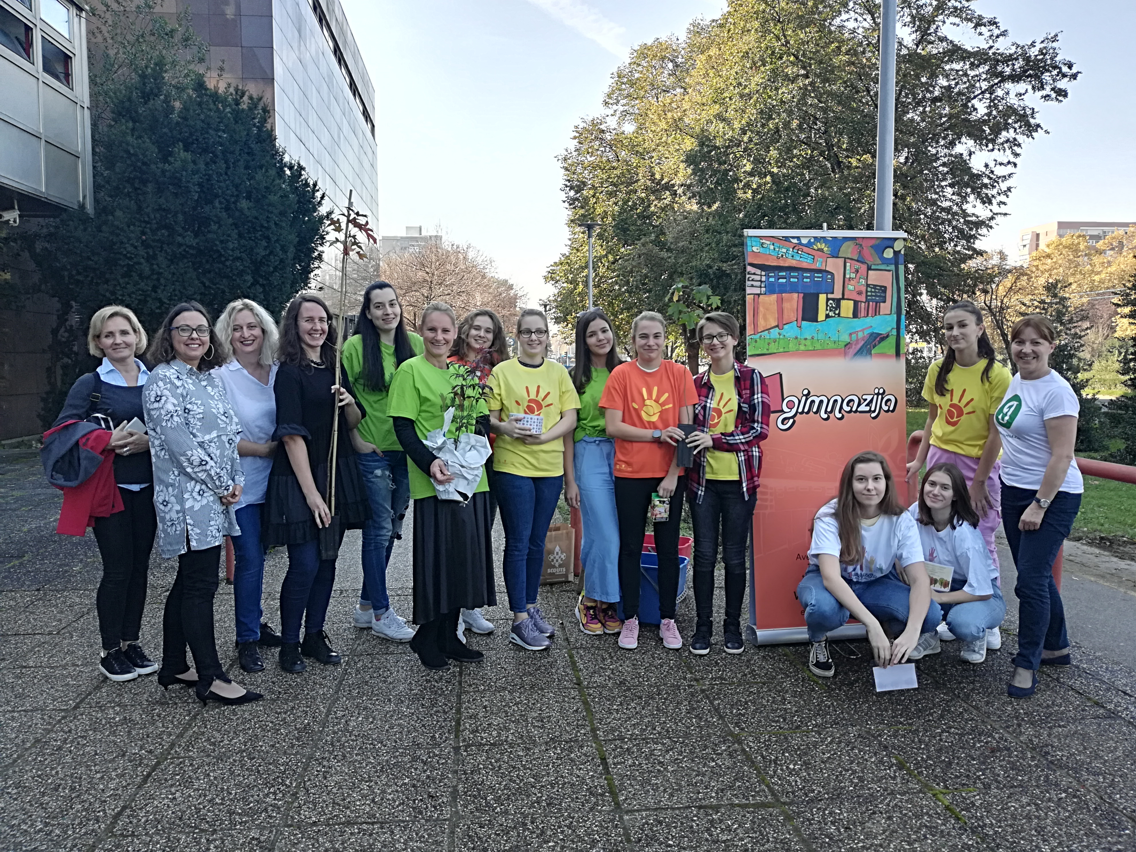 I. GIMNAZIJA USPJEŠNO SUDJELUJE U EKO AKCIJI “ZASADI DRVO, NE BUDI PANJ”