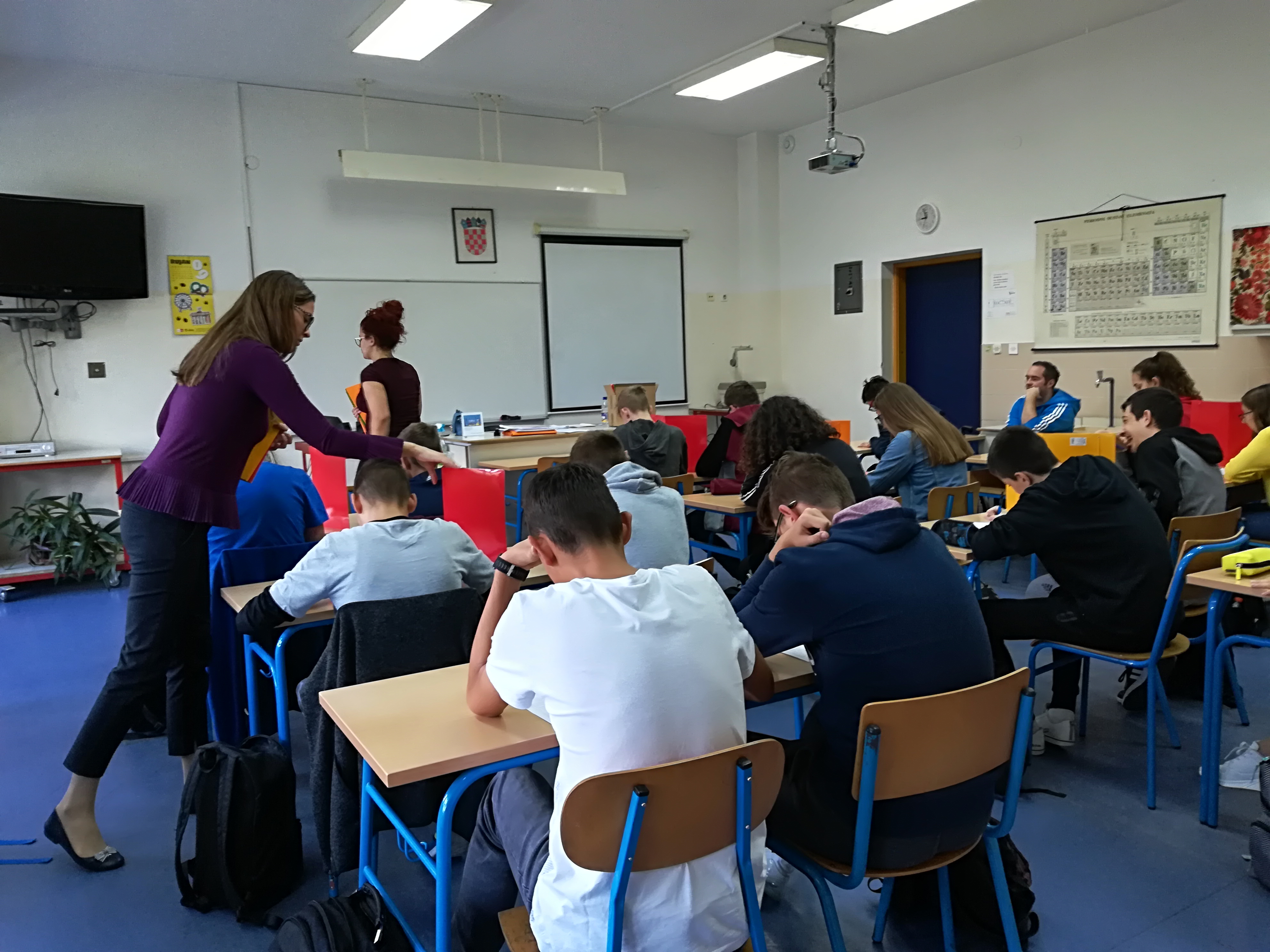 PROVEDBA ISTRAŽIVANJA U I. GIMNAZIJI