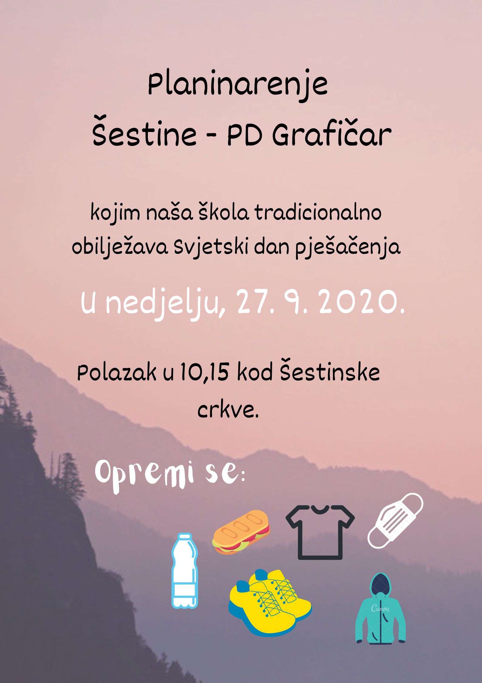 Planinarenje na Medvednicu – 27.9.2020.