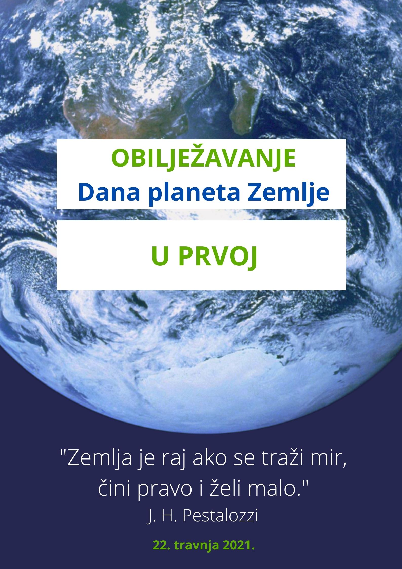 Obilježavanje Dana planeta Zemlje 2021