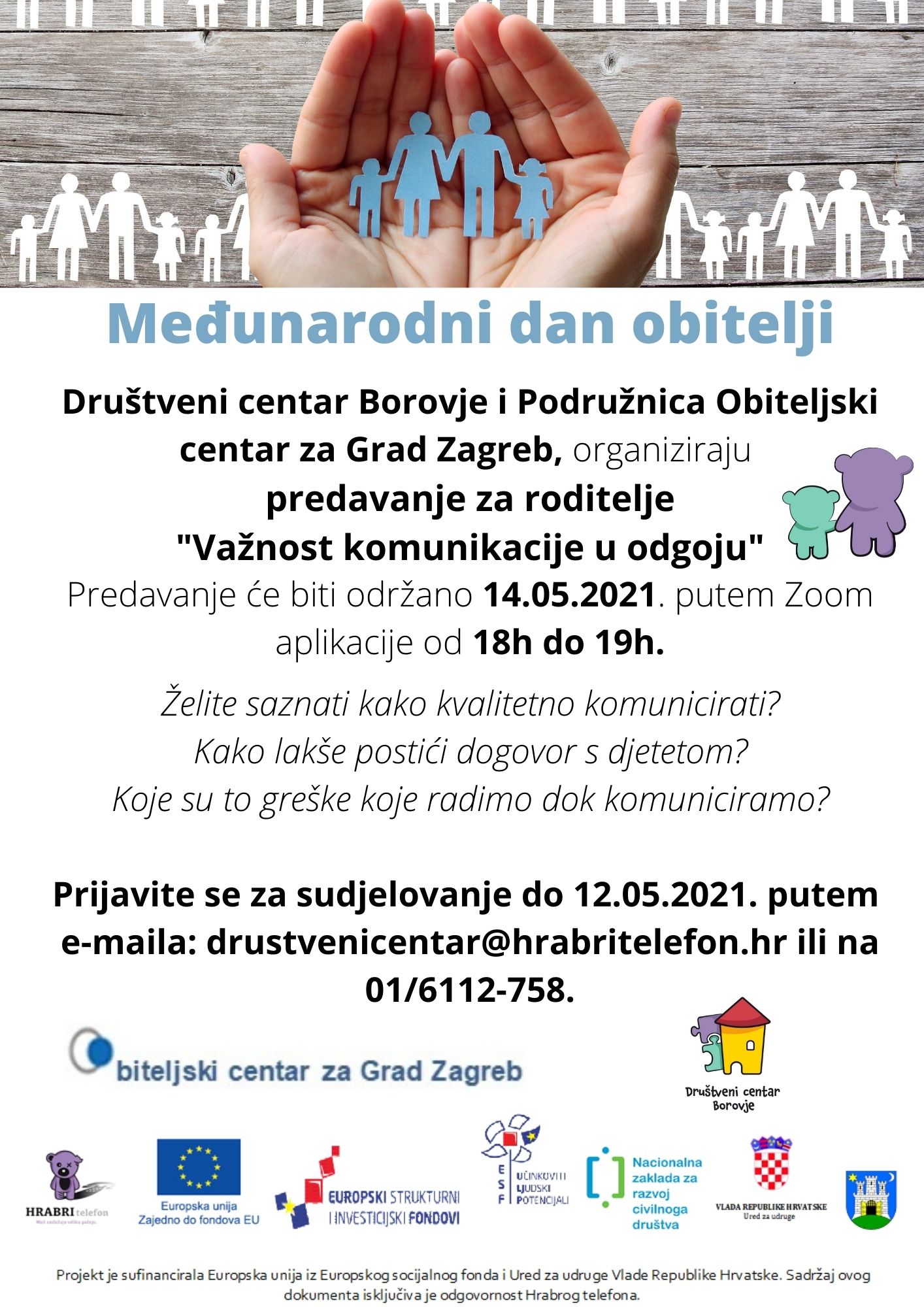 Obilježavanje Međunarodnog dana obitelji