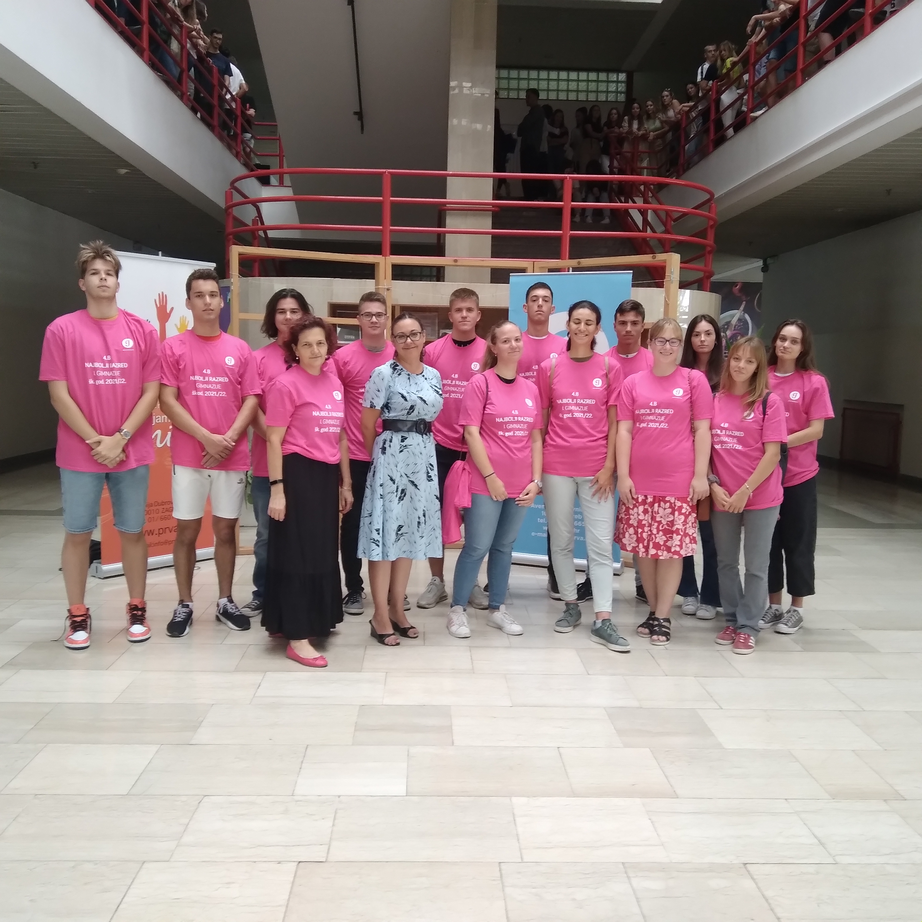 Proglašenje i dodjela nagrade za Nabolji razred I. gimnazije 2021./22.