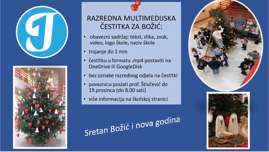 Multimedijske čestitke za Božić