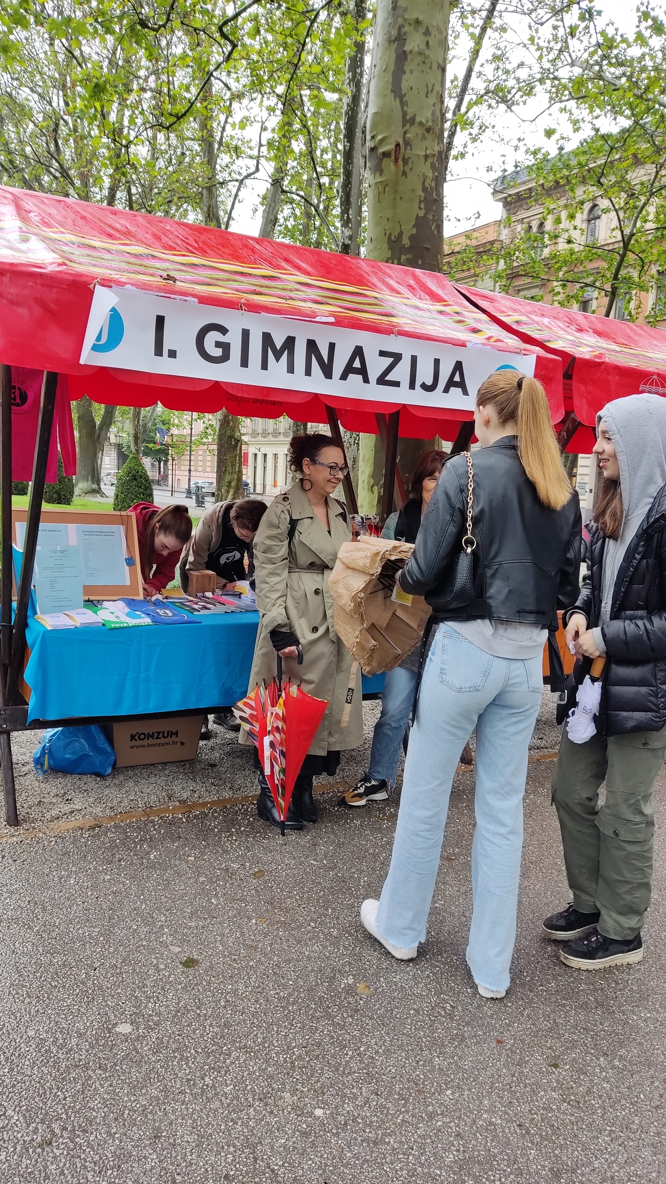 Sudjelovanje I. gimnazije na manifestaciji Dojdi osmaš, Zagreb te zove!