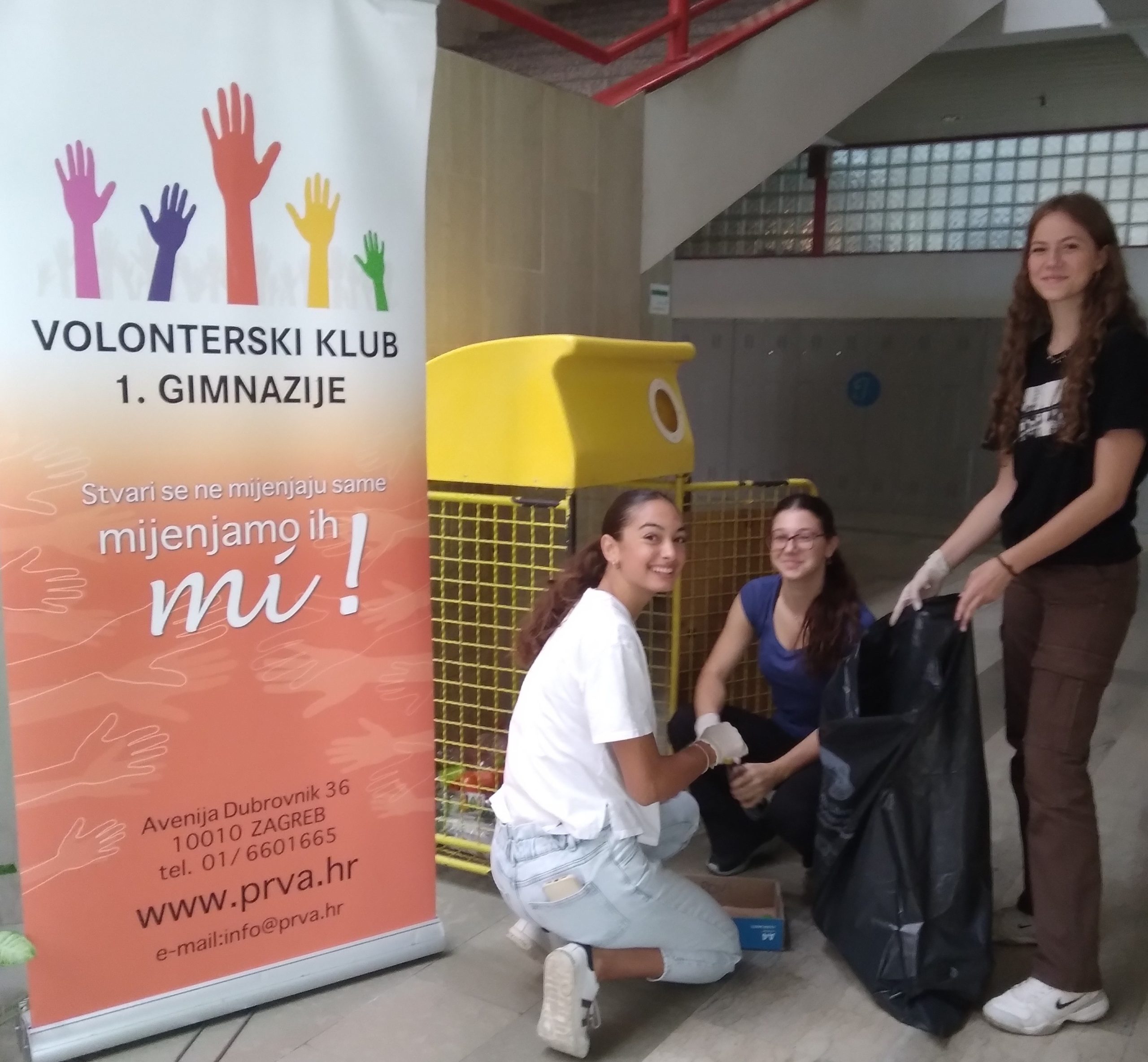 Volonterke Prve u eko akciji