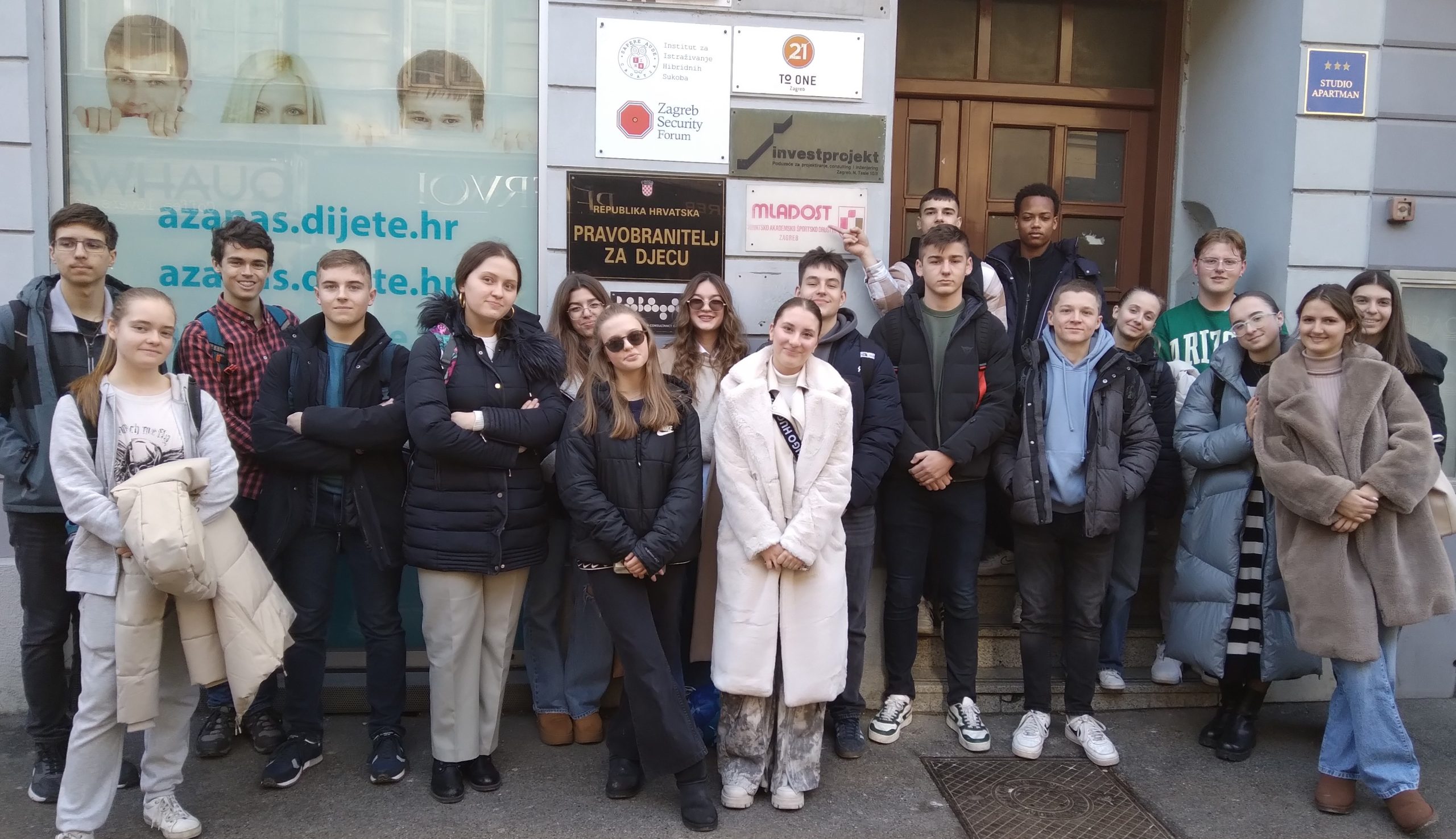 Vijeće učenika/ica posjetilo Ured pravobraniteljice za djecu i mlade