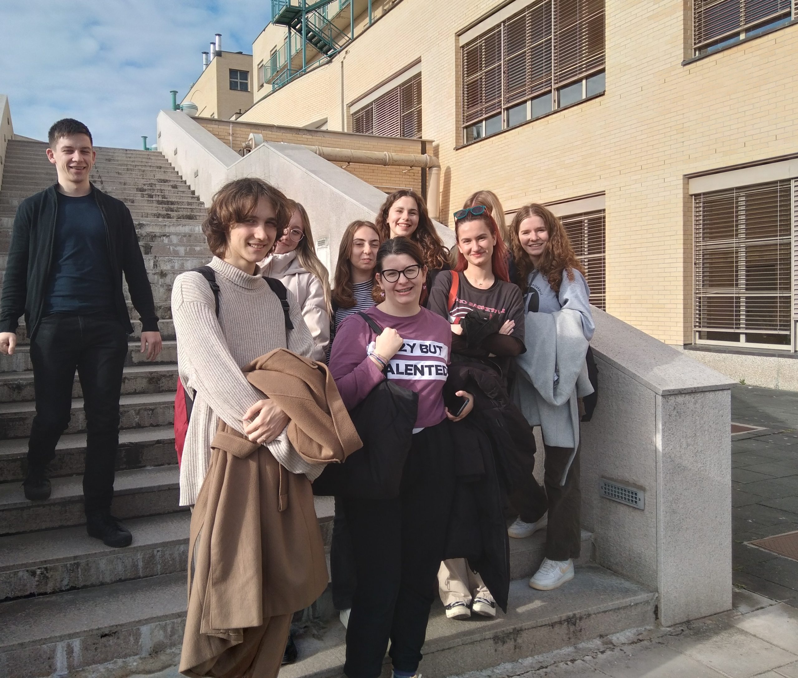 Naši maturanti/ice u posjeti PMF-u