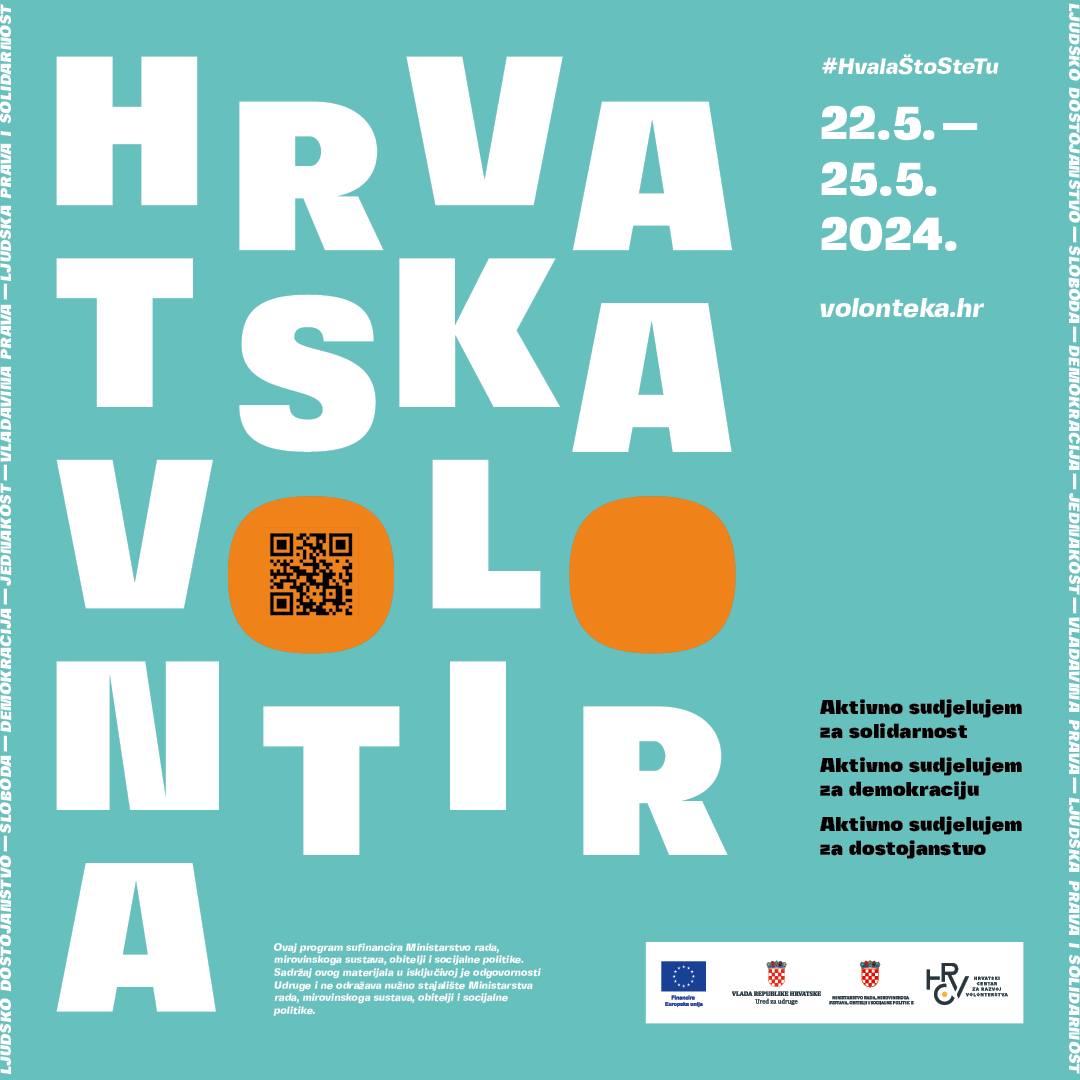 I. gimnazija sudjeluje u Nacionalnoj kampanji “Hrvatska volontira 2024.!”