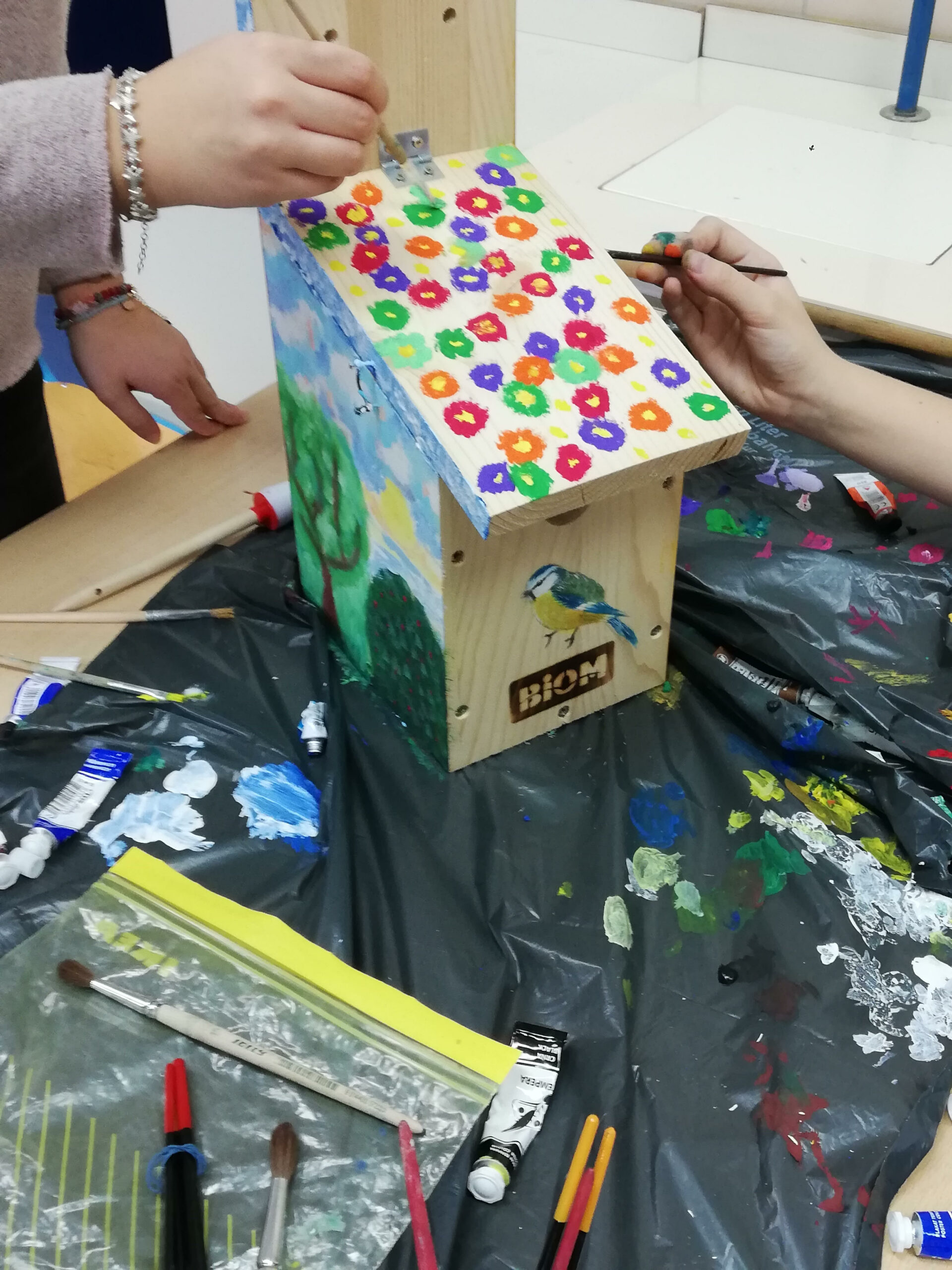 I. gimnazija ima svoje kućice za ptice