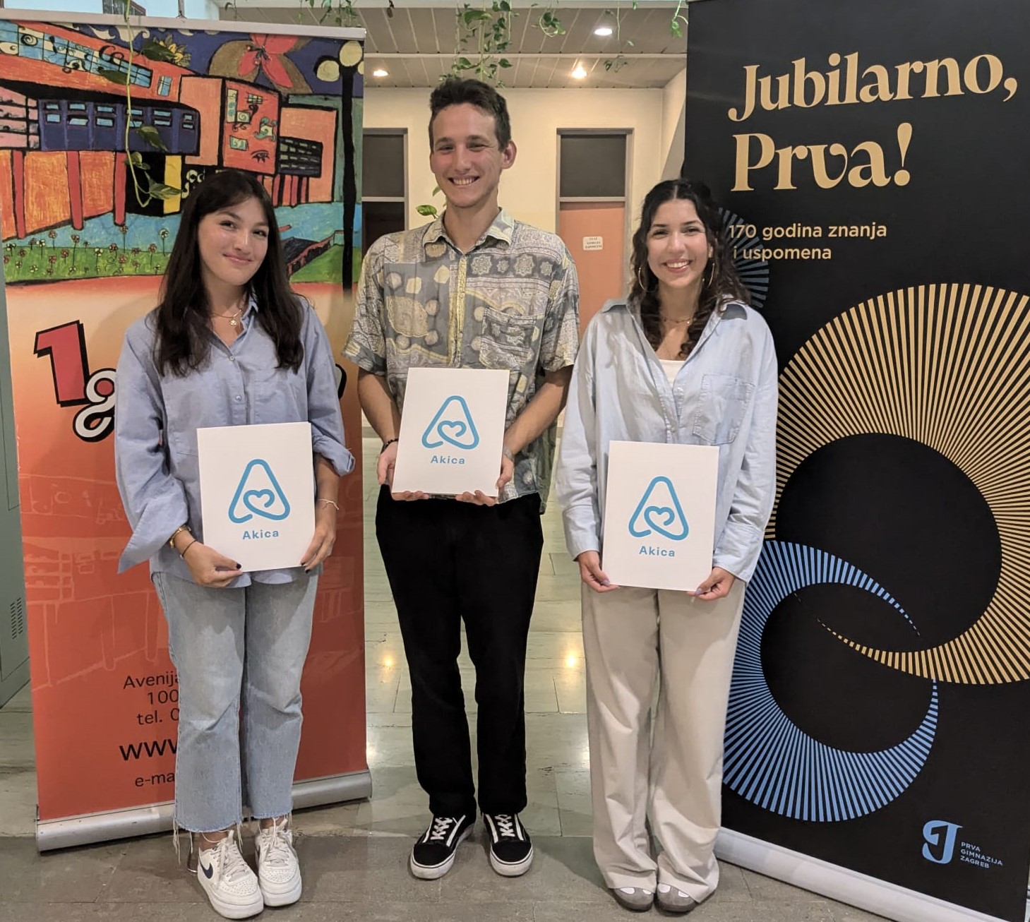 Novi stipendisti Zaklade I. gimnazije Akica