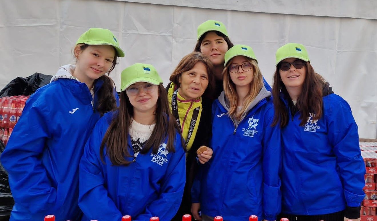 Volonterke Prve na 32. Zagrebačkom maratonu