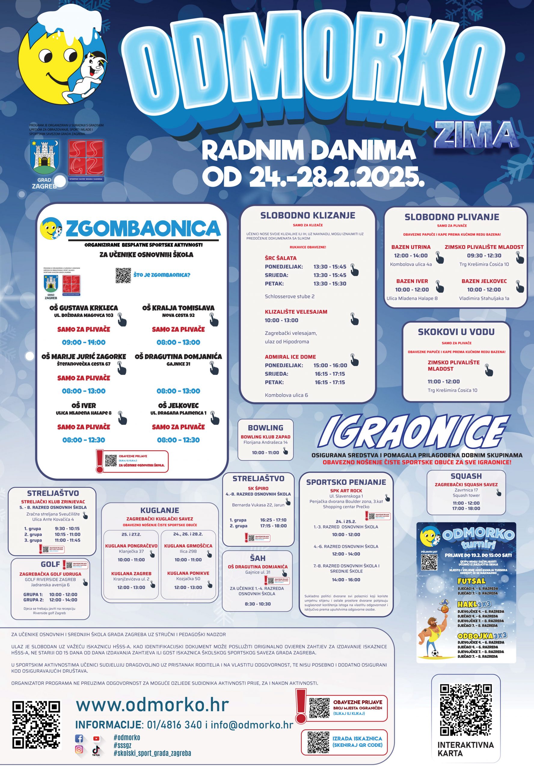 Program Odmorko zima 2025.