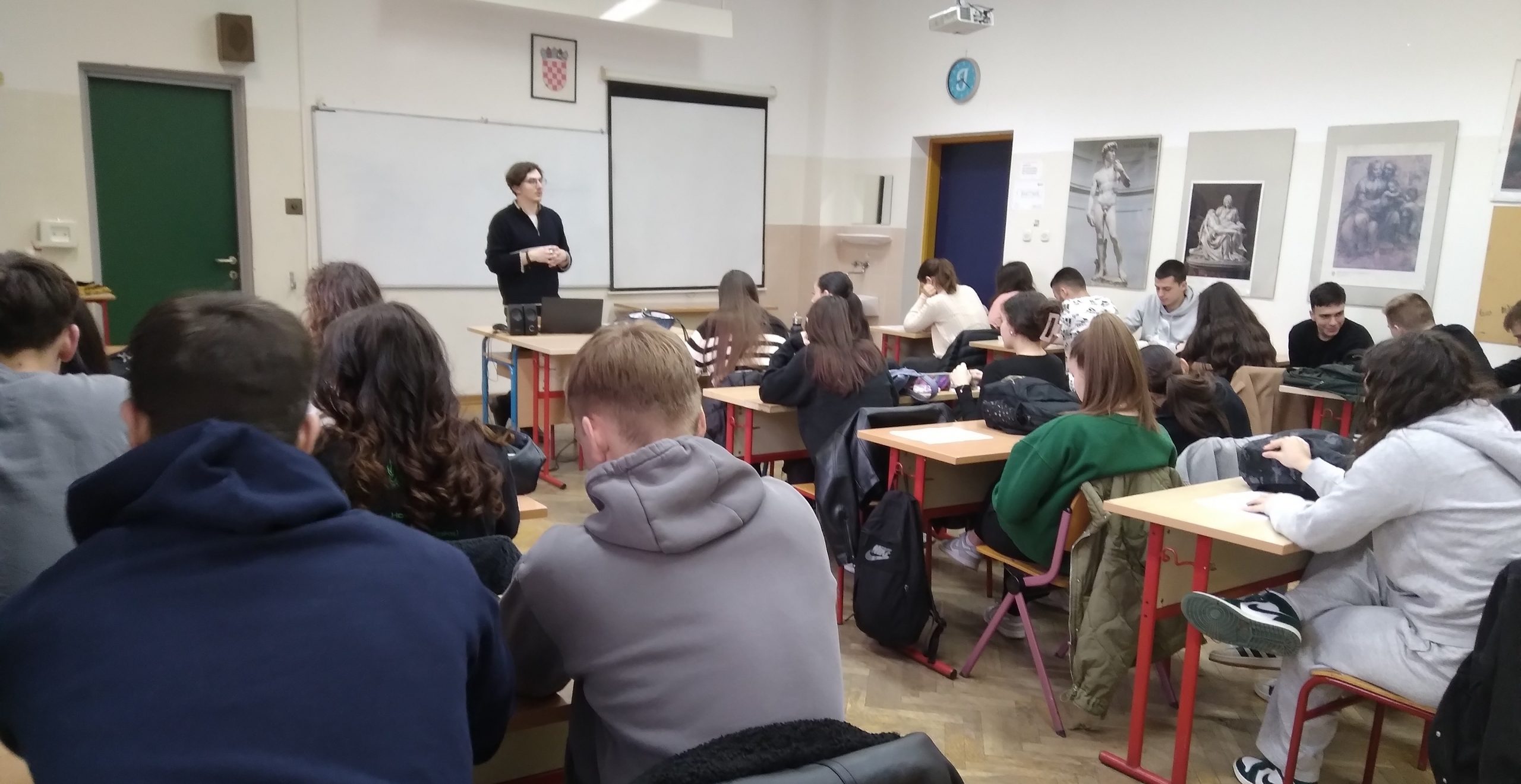 Maturanti Prve sudjelovali u istraživanju iz psihologije