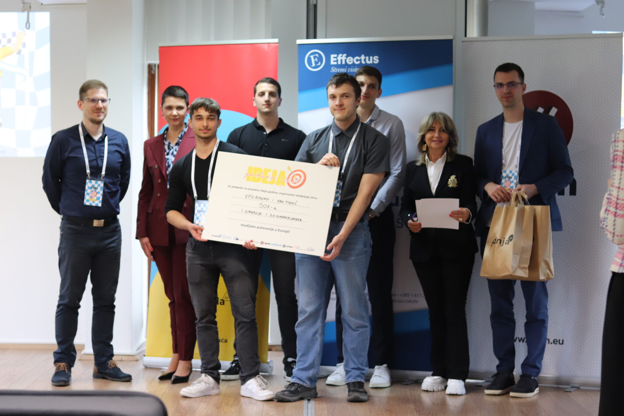 Pobjeda učenika V. Kosovca (4. e) na poduzetničkom natjecanju za srednjoškolce Ideja godine