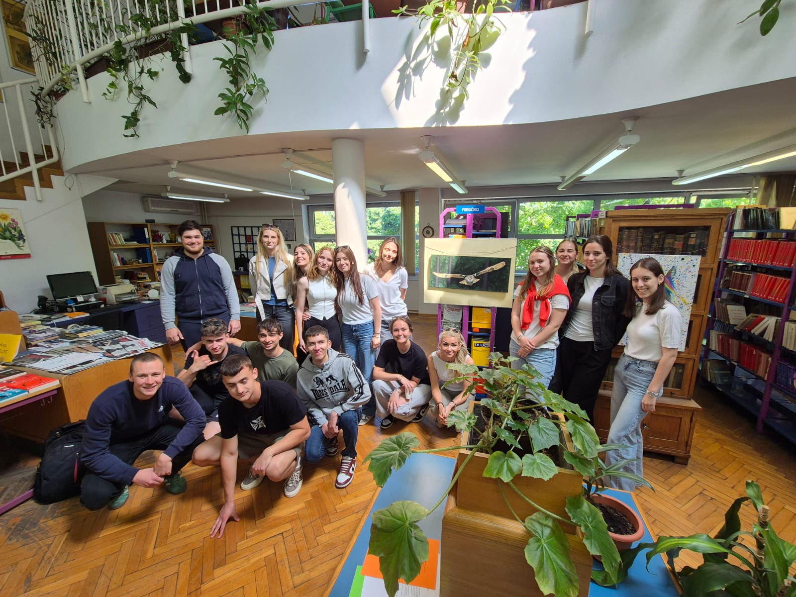 Izložba slika Nele Horvat, 4.E