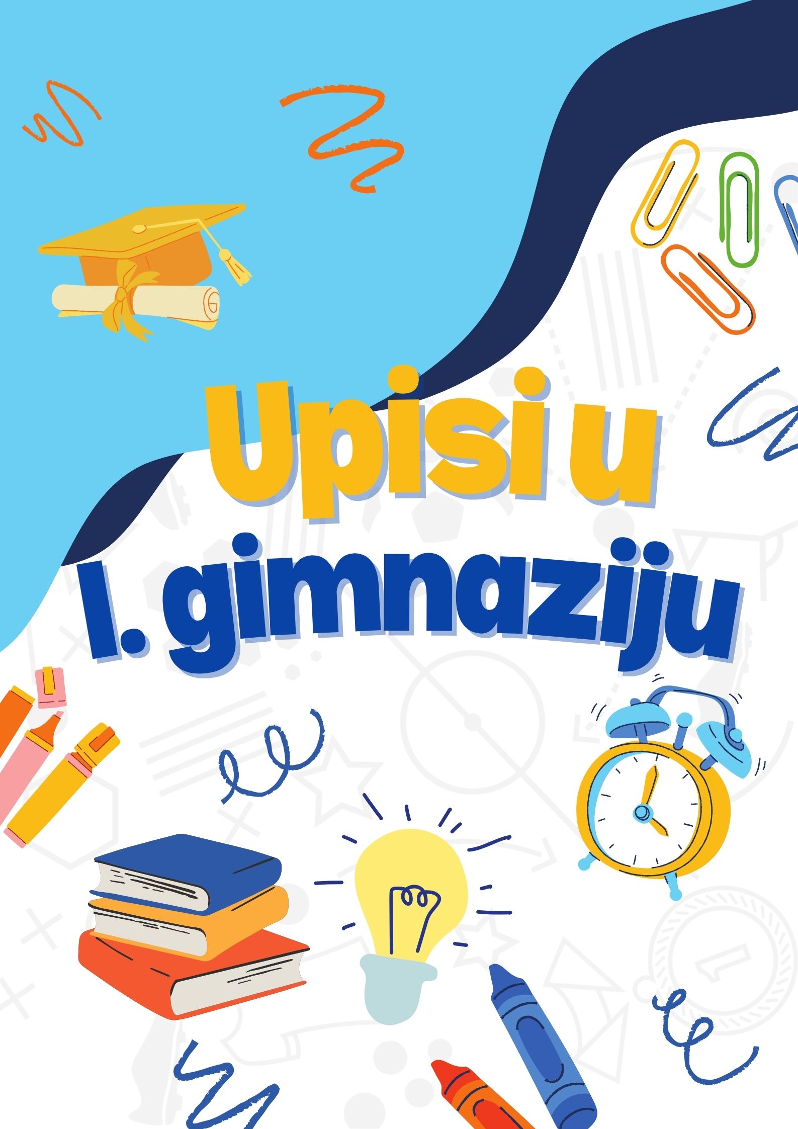 Informacije o upisima u 1. razred – REDOVNI UČENICI