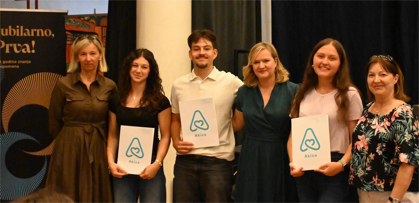 Svečana dodjela stipendija Zaklade I. gimnazije Akica