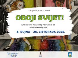 Kreativni natječaj za učenike “Oboji svijet”