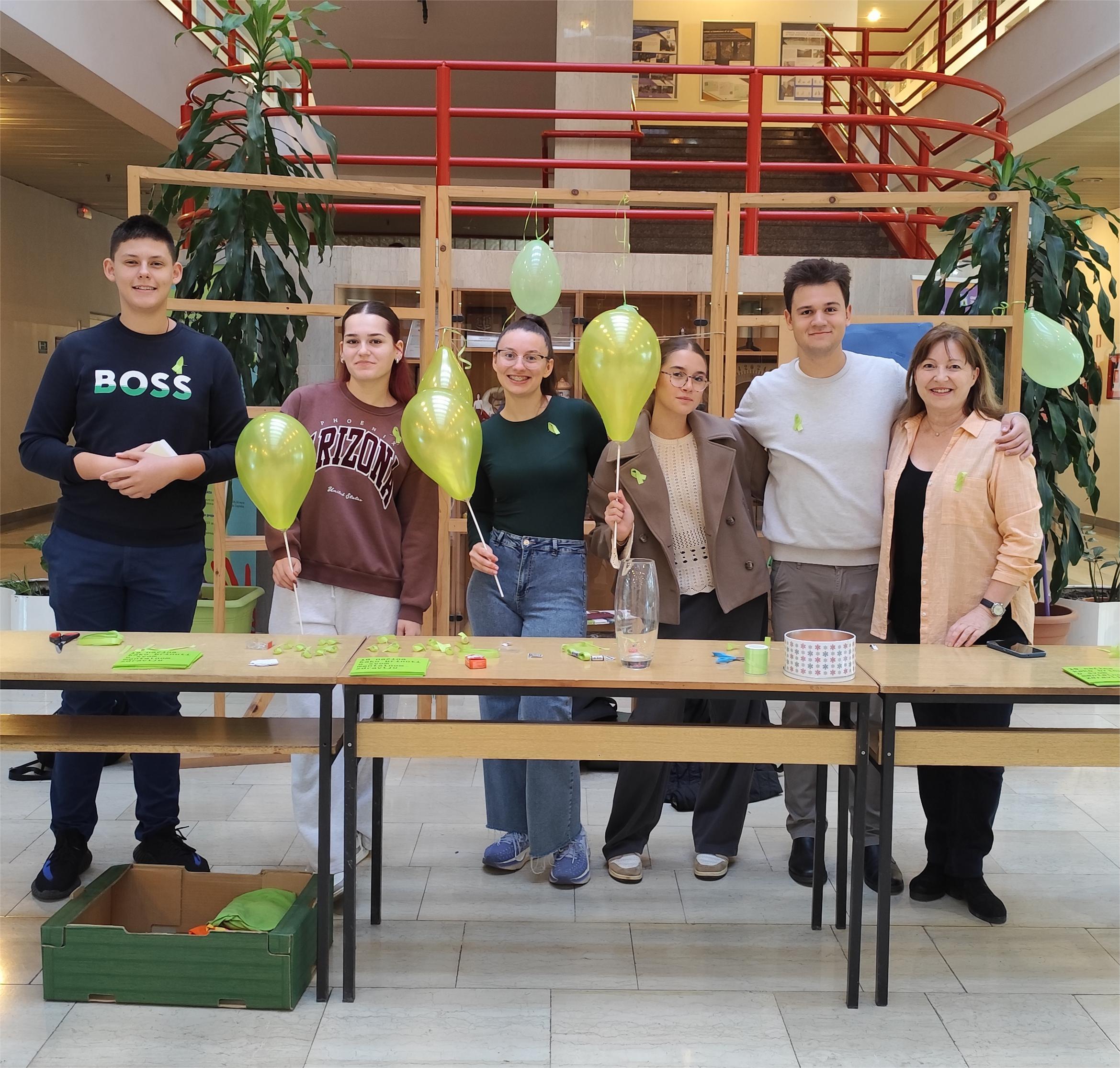 Akcija volontera “Zelena vrpca” za Svjetski dan mentalnog zdravlja 10.10.