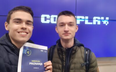 Uspješno sudjelovanje učenika Prve na Hackathonu 2026