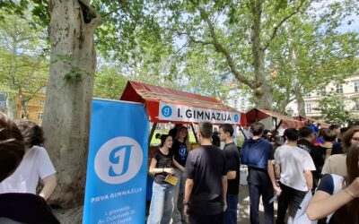 Prva sudjelovala na manifestaciji “Dojdi osmaš, Zagreb te zove!”
