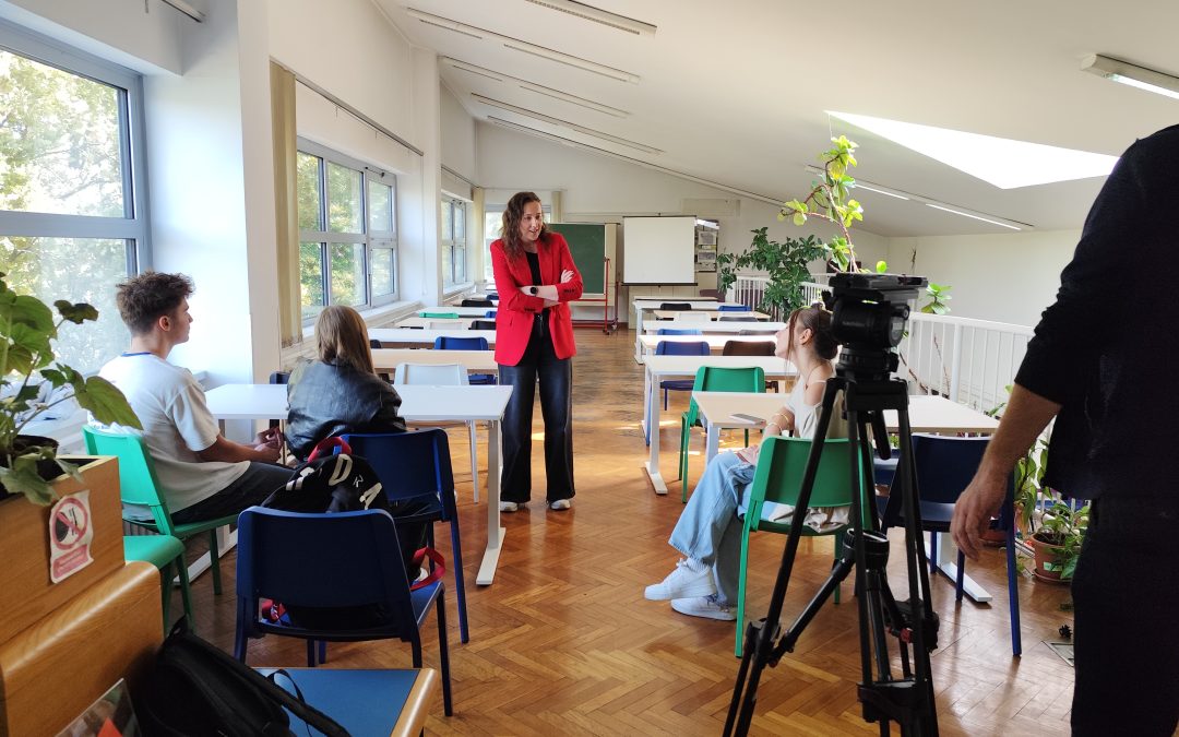 Naši učenici o umjetnoj inteligenciji za Novu TV